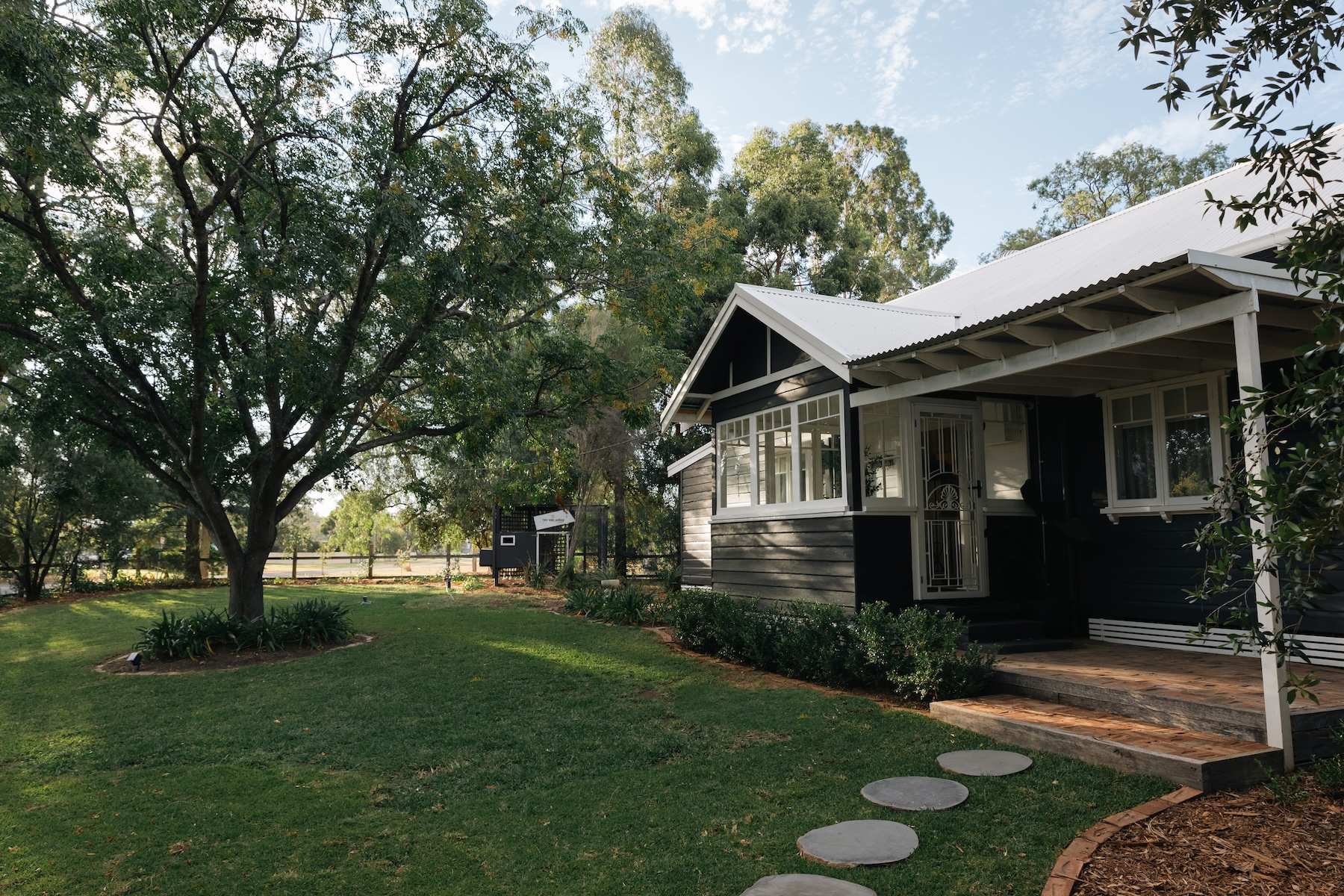 Spacious Lawn Area with Garden. Native Fauna & Flora.